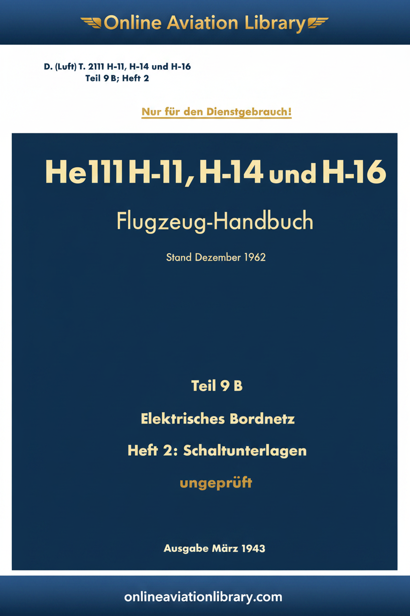 H-11 H-14 H-16 Teil 9B