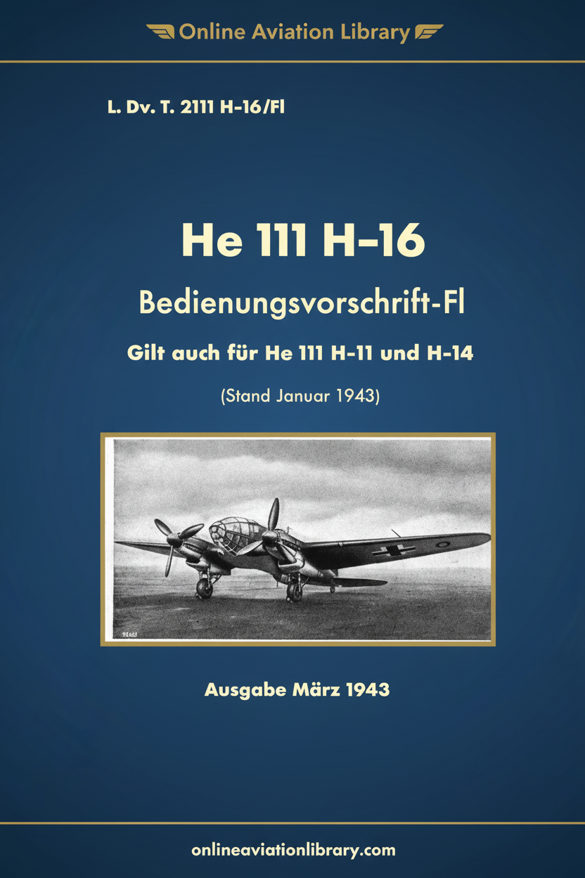 H-16 Bedienungsvorschrift