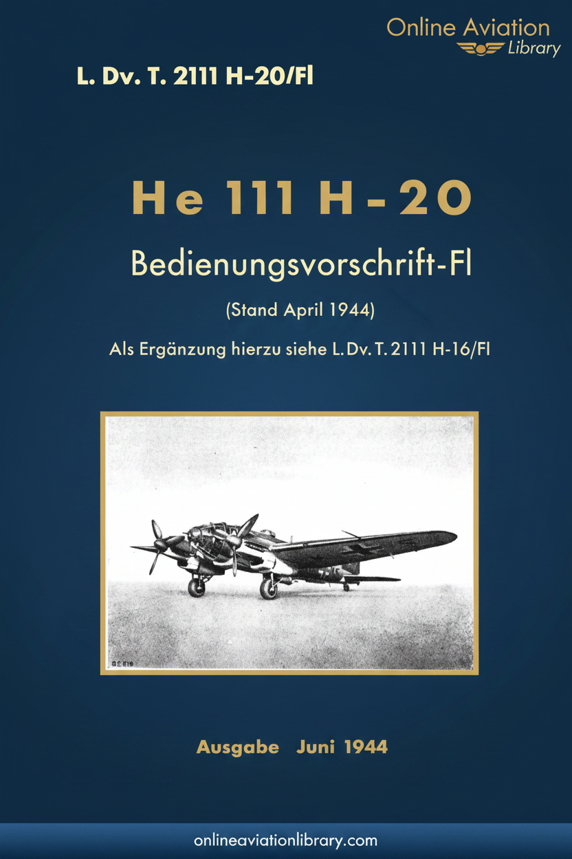 H-20 Bedienungsvorschrift