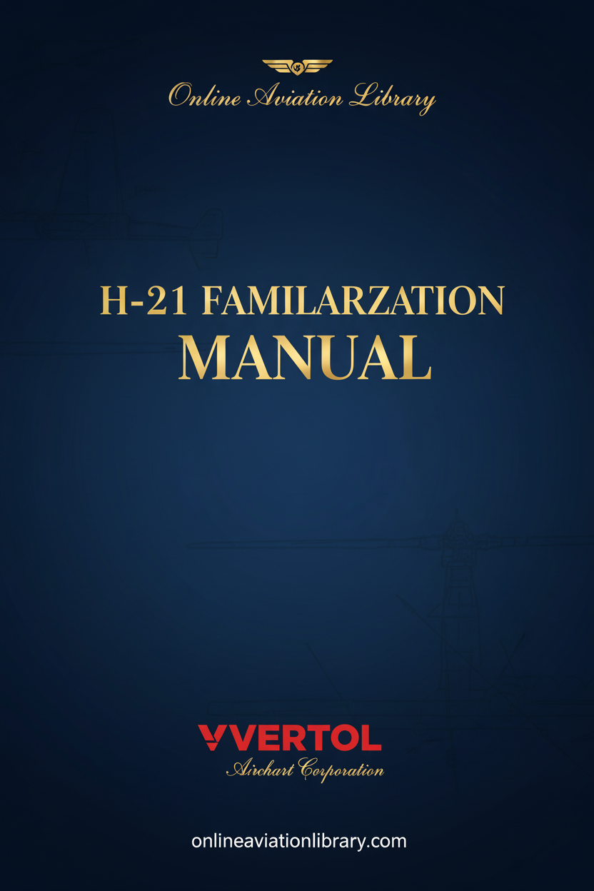 H-21 Familiarization Manual Cover Page - Vertol