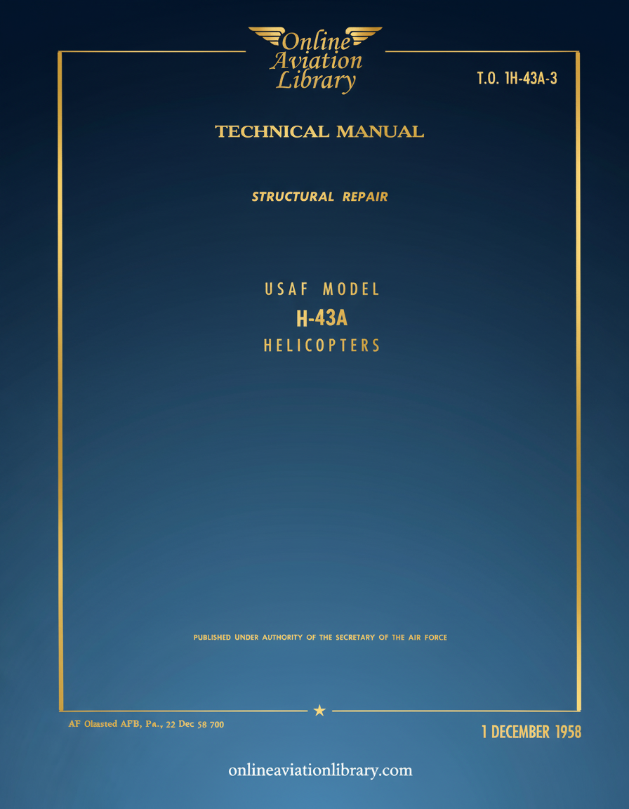 H-43A Structural Repair Cover Page