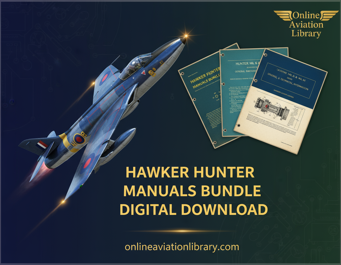 Hawker Hunter Manuals Bundle Banner
