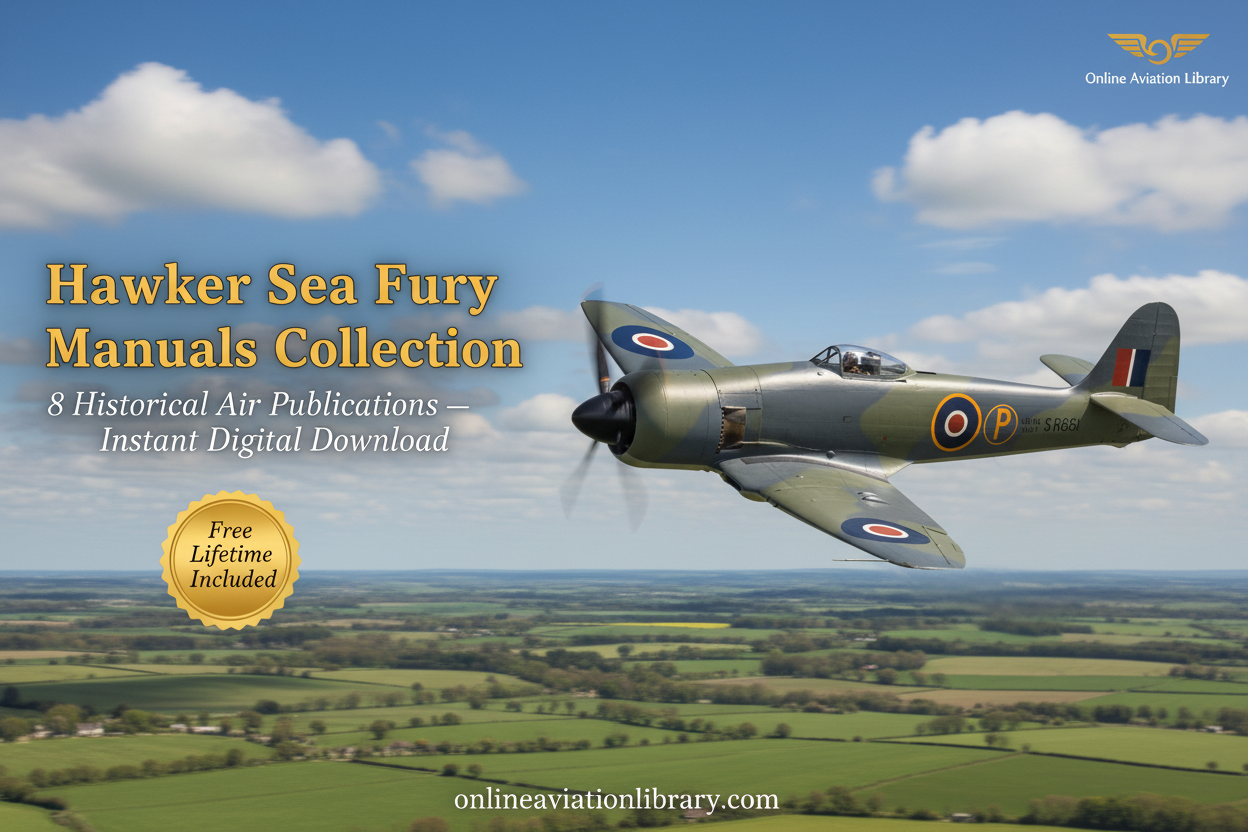 Hawker Sea Fury Promotional Banner