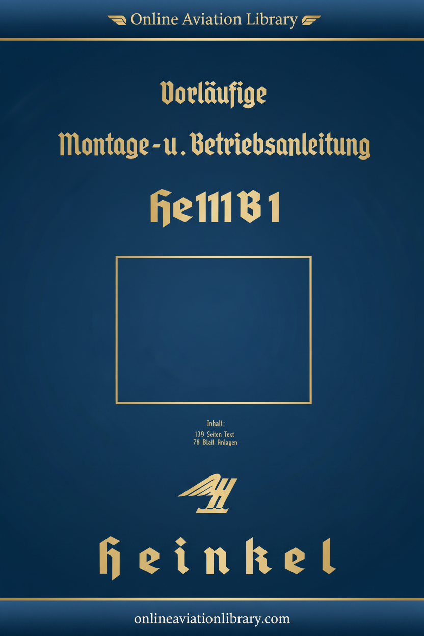 He 111 B-1 Montage