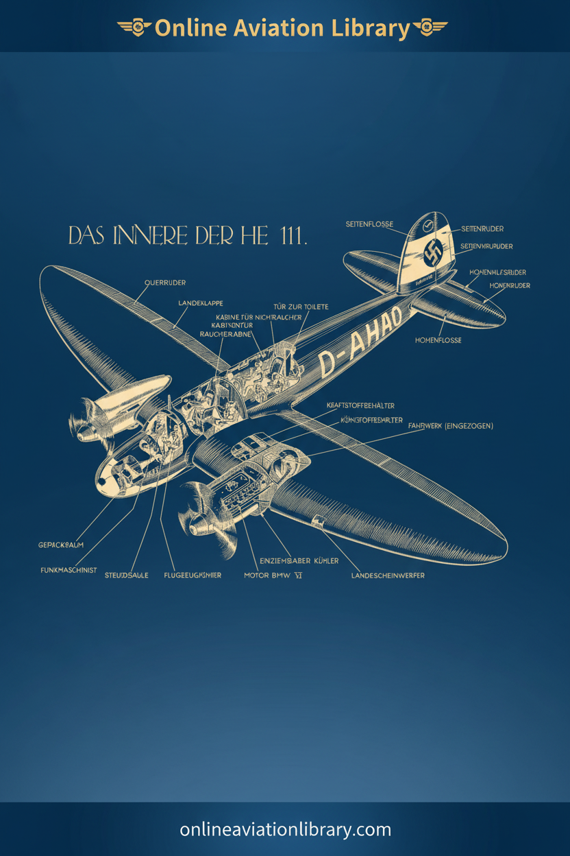 He 111 C Verkehrsflugzeug