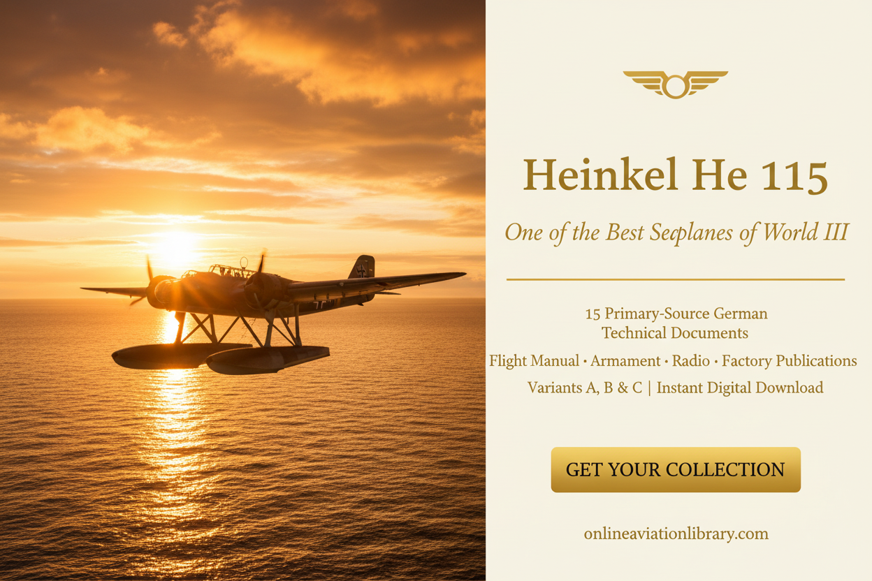He 115 Promotional Banner