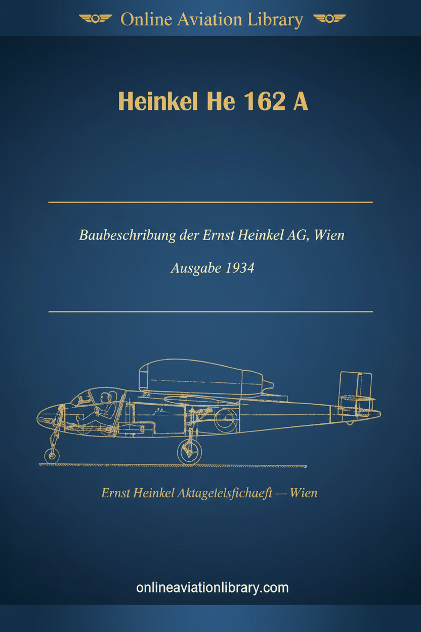 He 162 A Baubeschreibung Cover