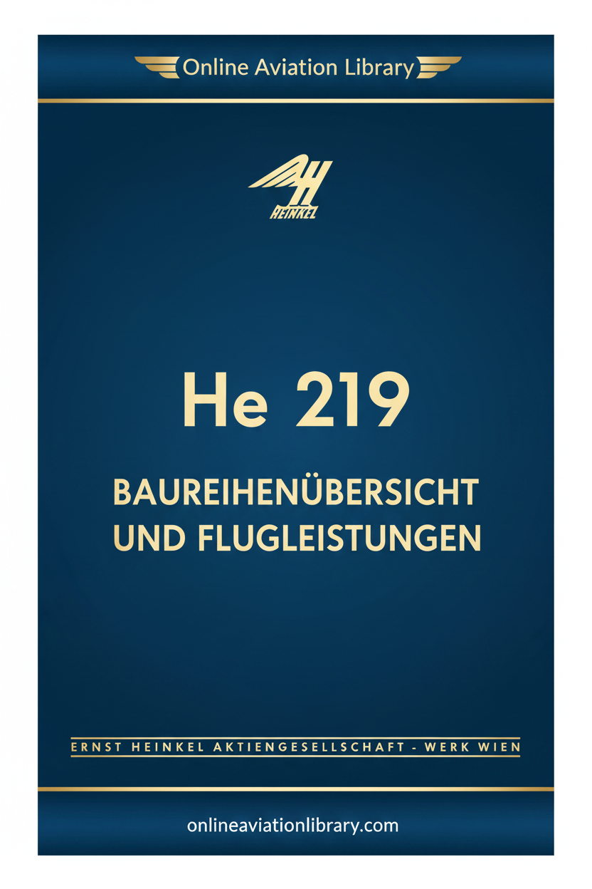 He 219 Baureihenübersicht Cover