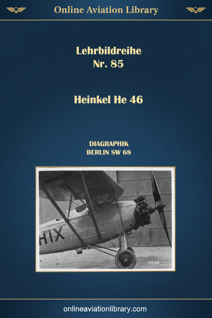 He 46 Lehrbildreihe Nr. 85 - Cover Page