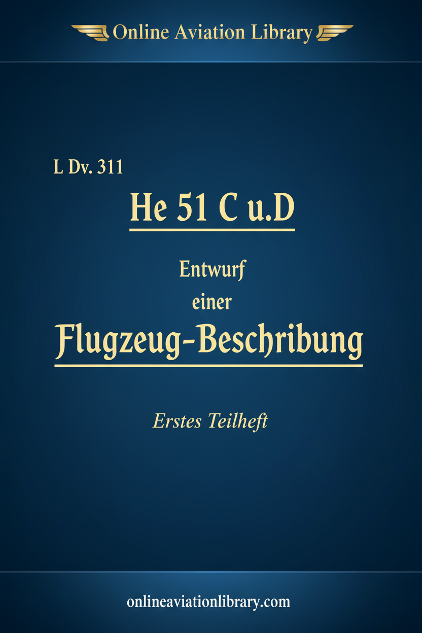 He 51 Flugzeug-Beschreibung Cover