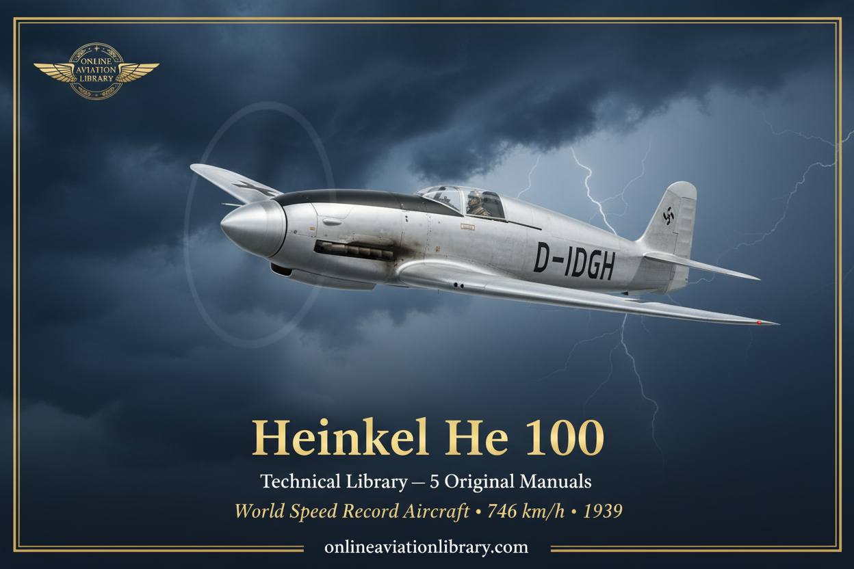 Heinkel He 100 Promotional Banner