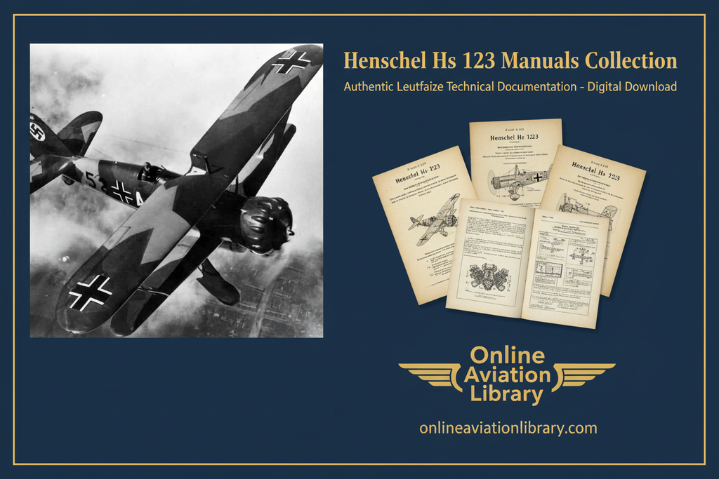 Henschel Hs 123 Promotional Banner