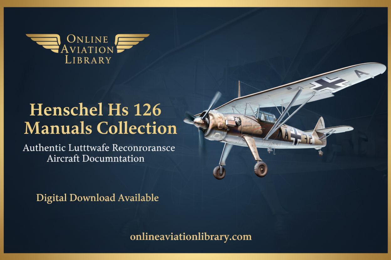 Henschel Hs 126 Promotional Banner