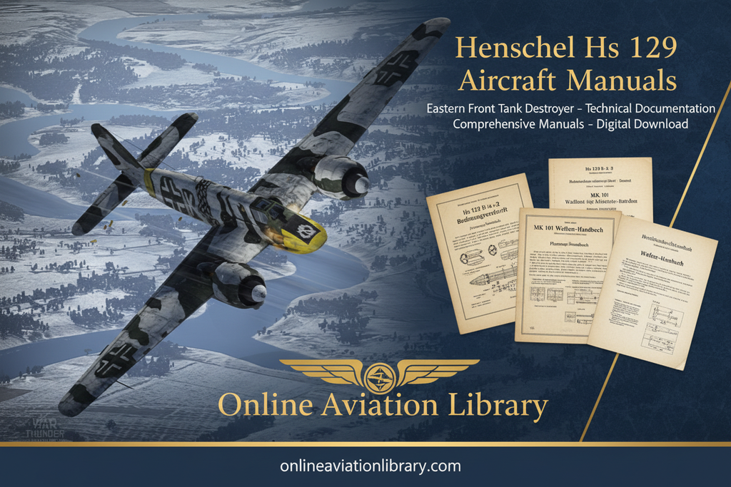 Henschel Hs 129 Winter Promotional Banner