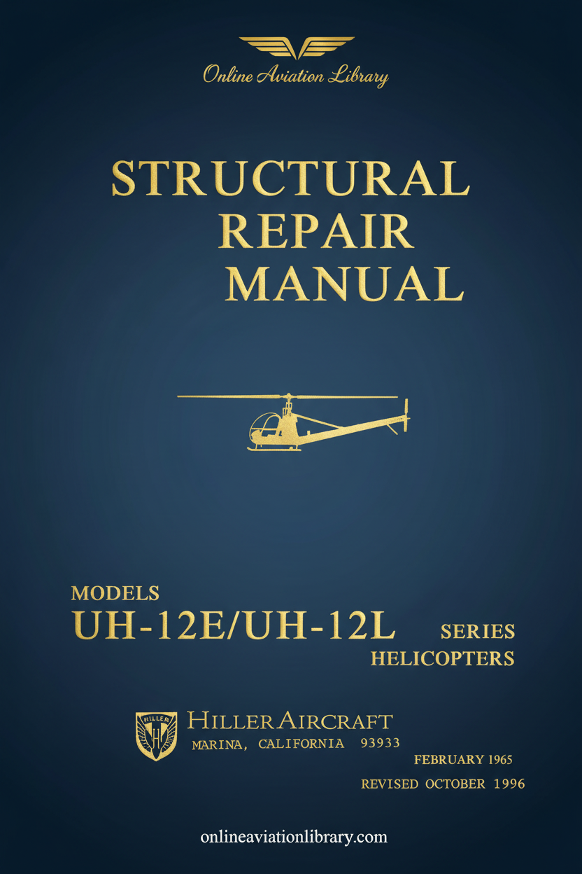 Hiller UH-12 Structural Repair Manual Cover Page