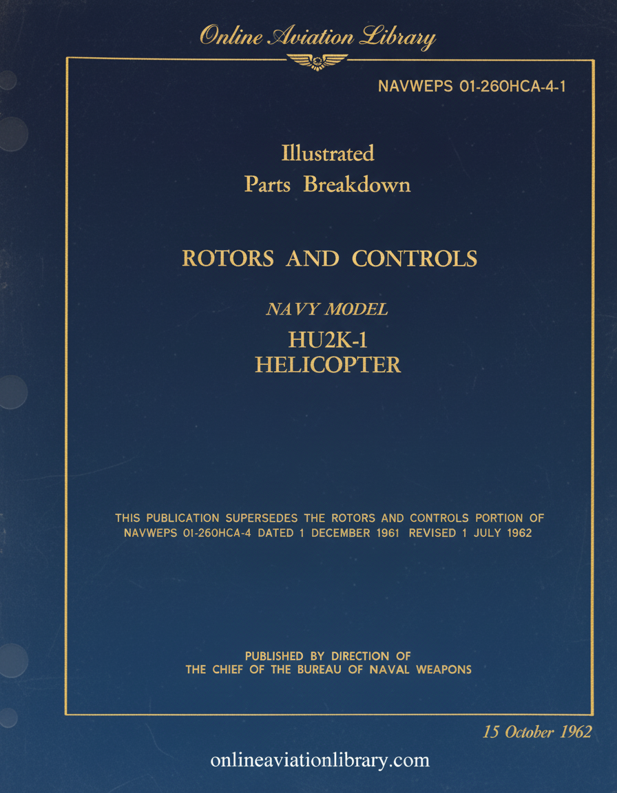 HU2K-1 Rotors and Controls IPB Cover Page
