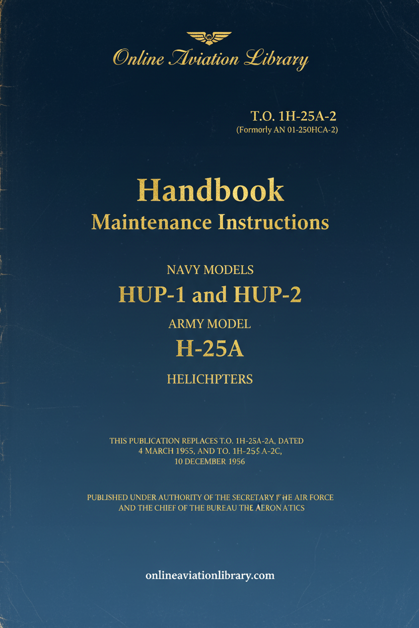 HUP Helicopters Maintenance Instructions Cover Page