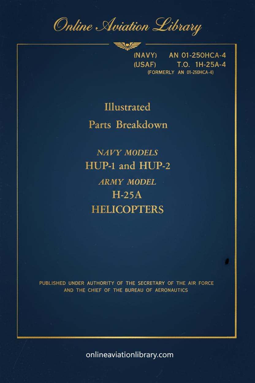 HUP Helicopters Manual Cover Page