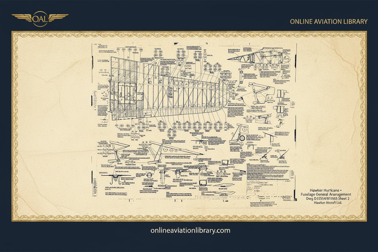 Hurricane Fuselage GA D.81554/81555 Sheet 2 — Parchment