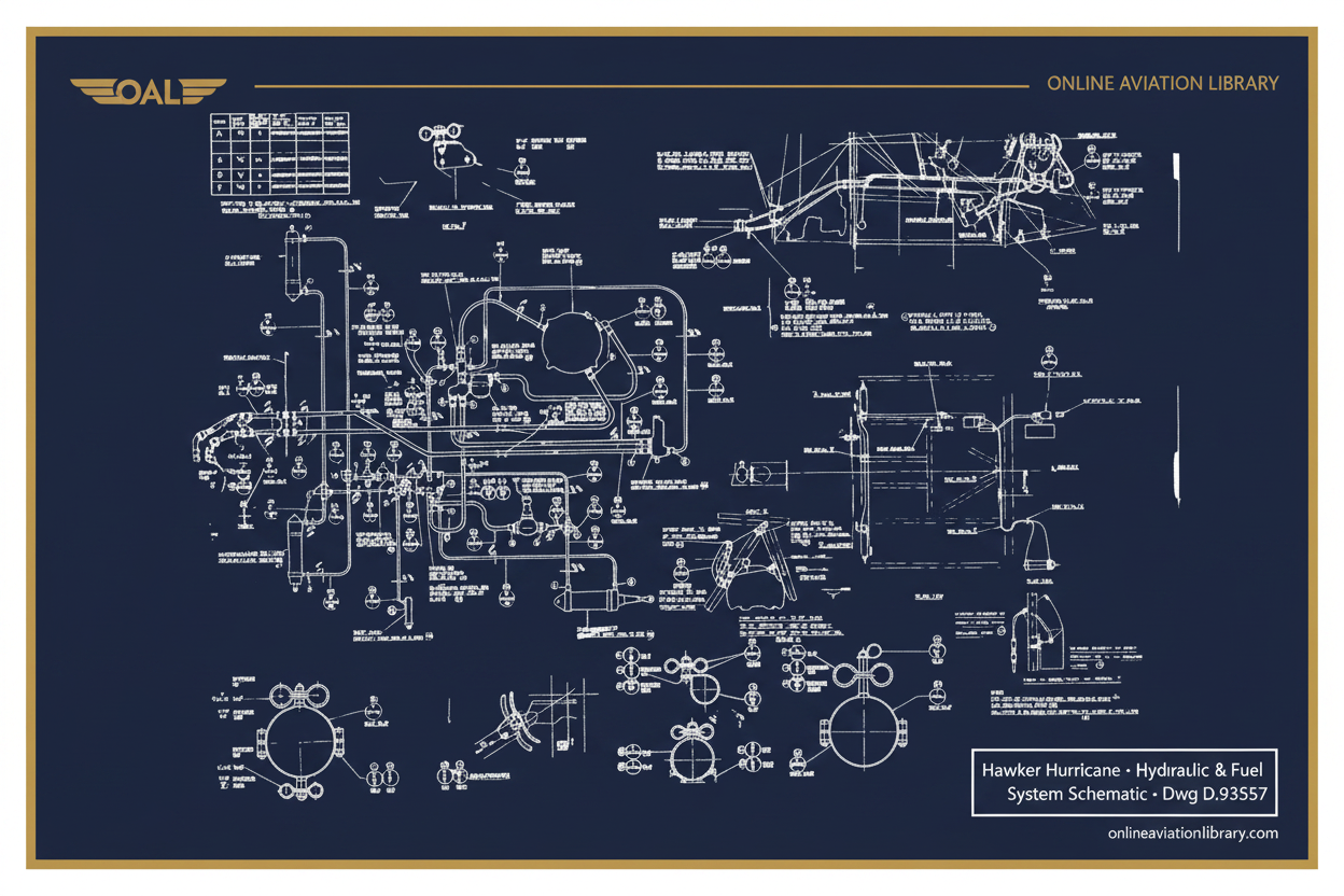 Hurricane Hydraulic System D.93557 — Navy