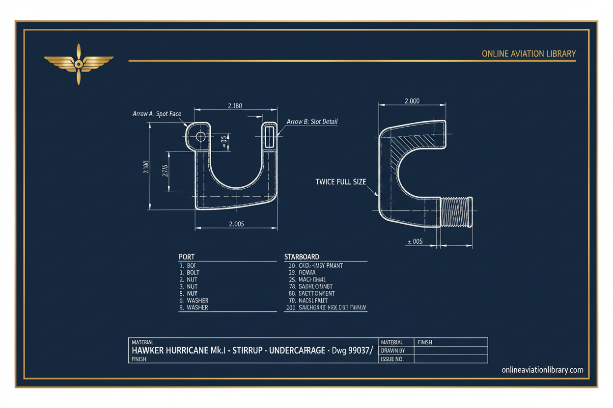 Hurricane Stirrup 99037/99038 — Navy