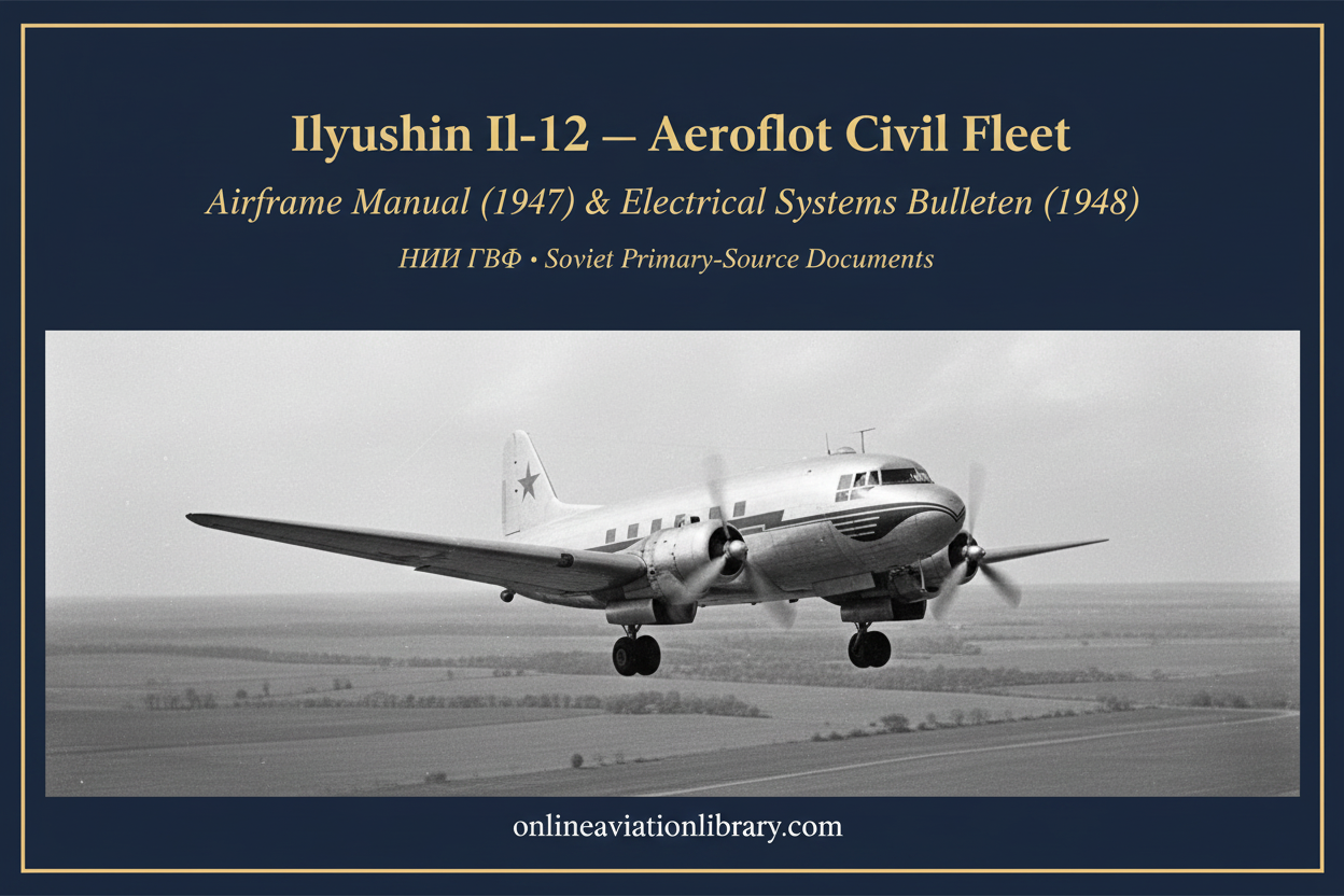 Il-12 — Aerial In-Flight Banner