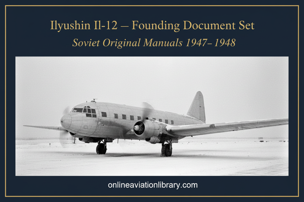 Il-12 — Winter Apron Banner
