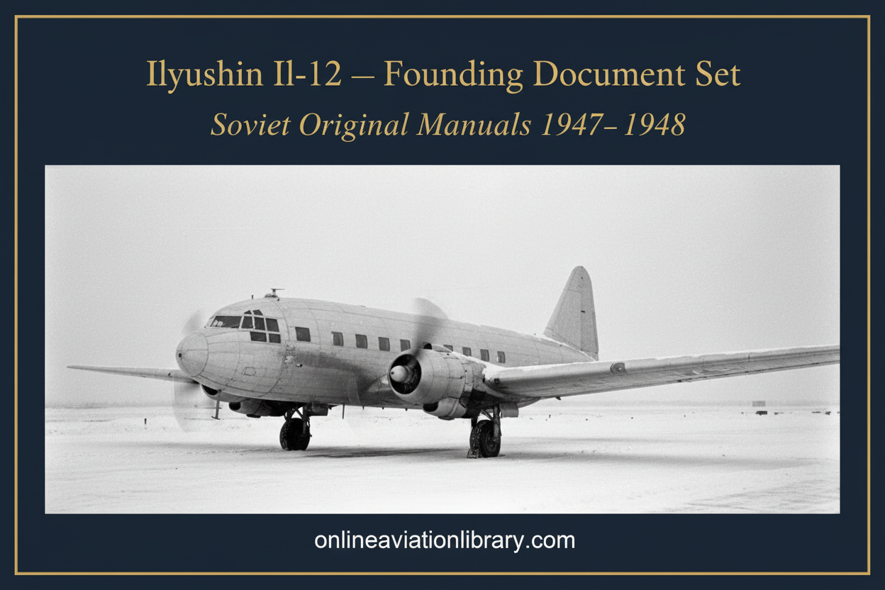 Il-12 — Winter Apron Banner