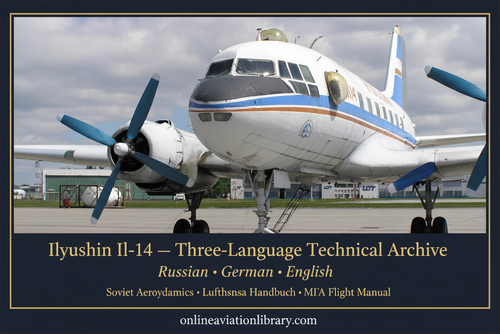 Il-14 — Nose Close-Up Banner