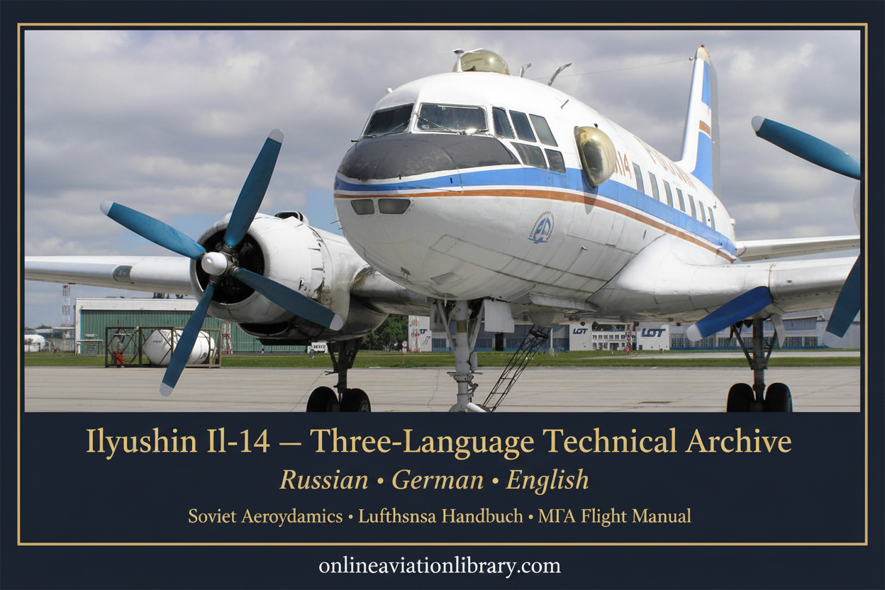 Il-14 — Nose Close-Up Banner