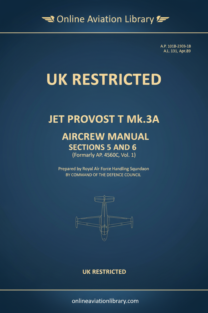 Hunting Percival Jet Provost & BAC Strikemaster Aircraft Manuals Collection - Digital Download