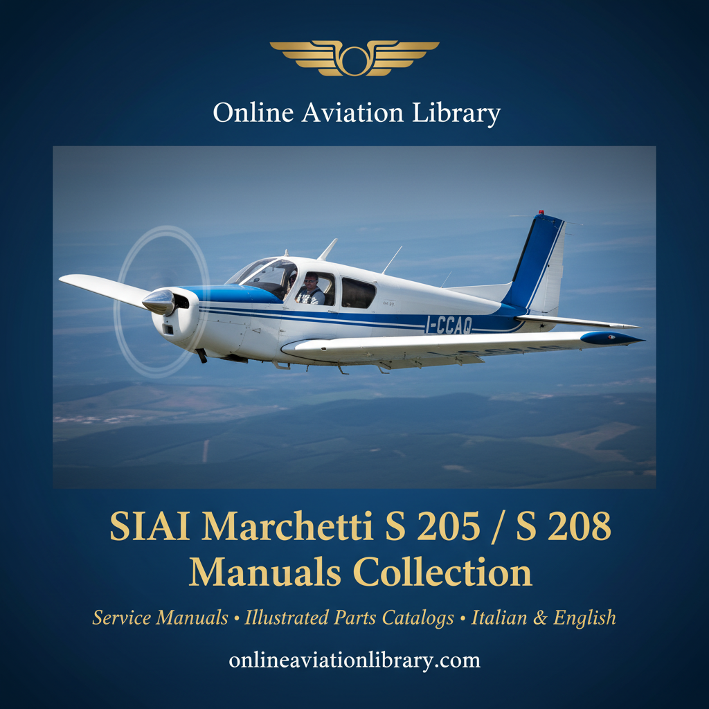 Promotional Banner — SIAI Marchetti S 205 / S 208 Manuals Collection