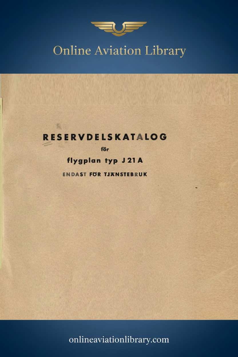 J21A Standard Cover Page