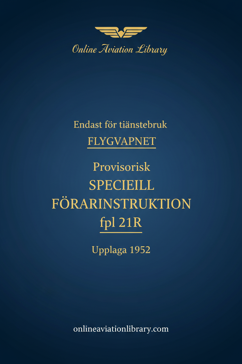 J21R Förarinstruktion Text-Only Standard Cover Page
