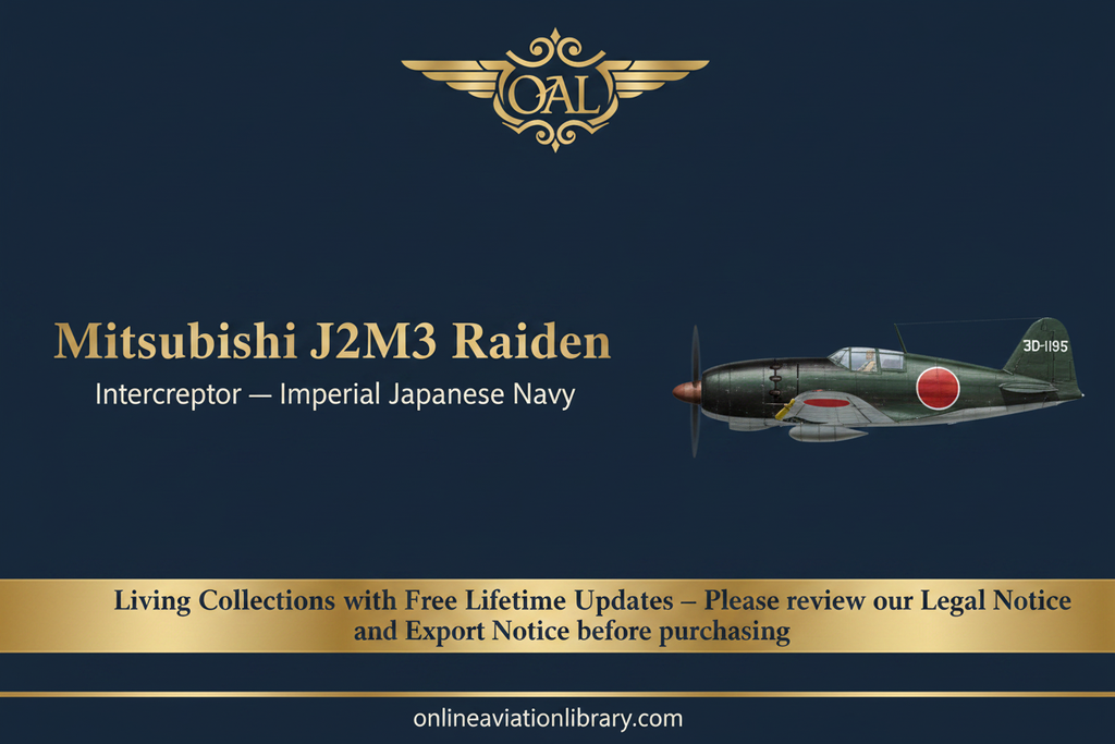 J2M3 Raiden IJN Interceptor Banner