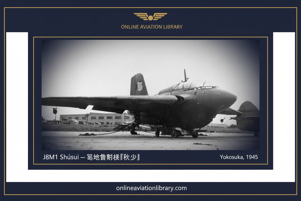J8M Shūsui — Navy Ground Photo Banner