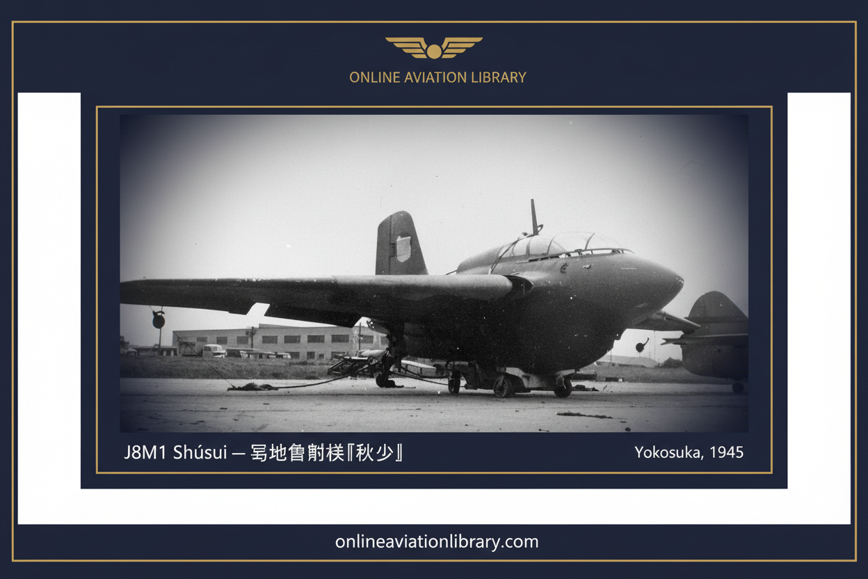 J8M Shūsui — Navy Ground Photo Banner