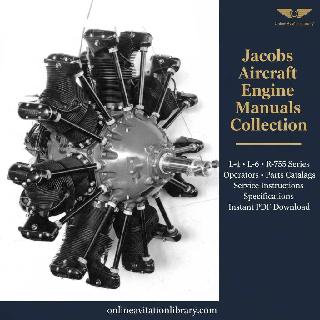 Jacobs Engine Manuals Promotional Banner
