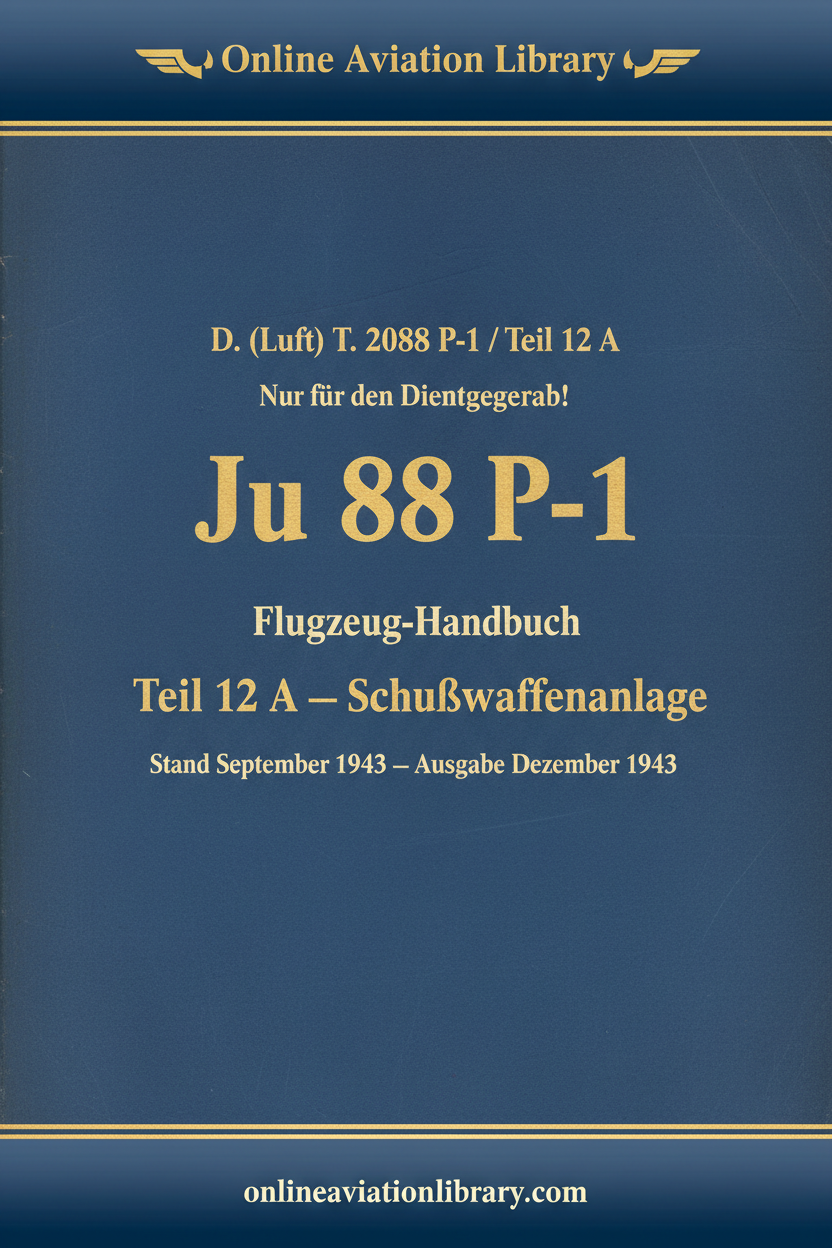 Ju 88 P-1 Teil 12A cover