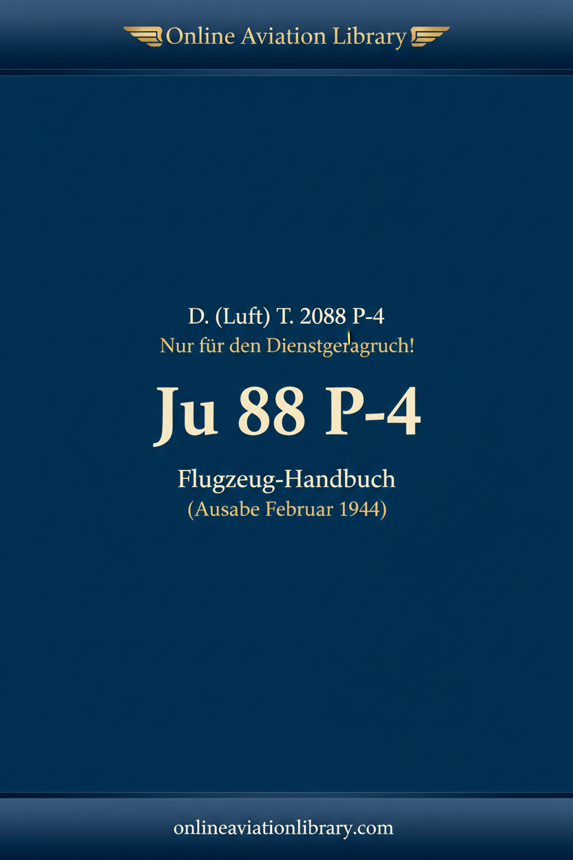 Ju 88 P-4 cover