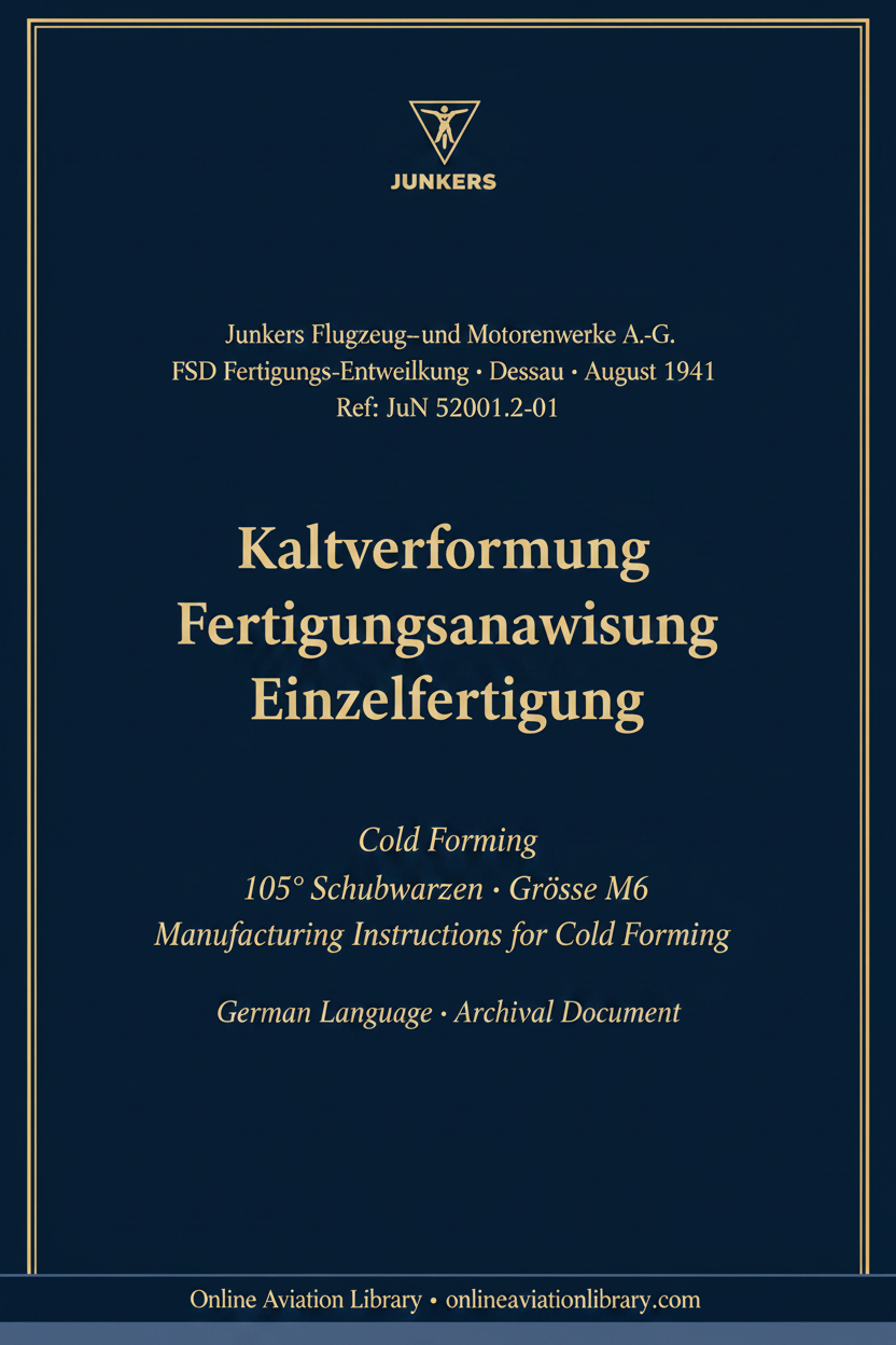 Junkers Cold Forming — OAL Cover