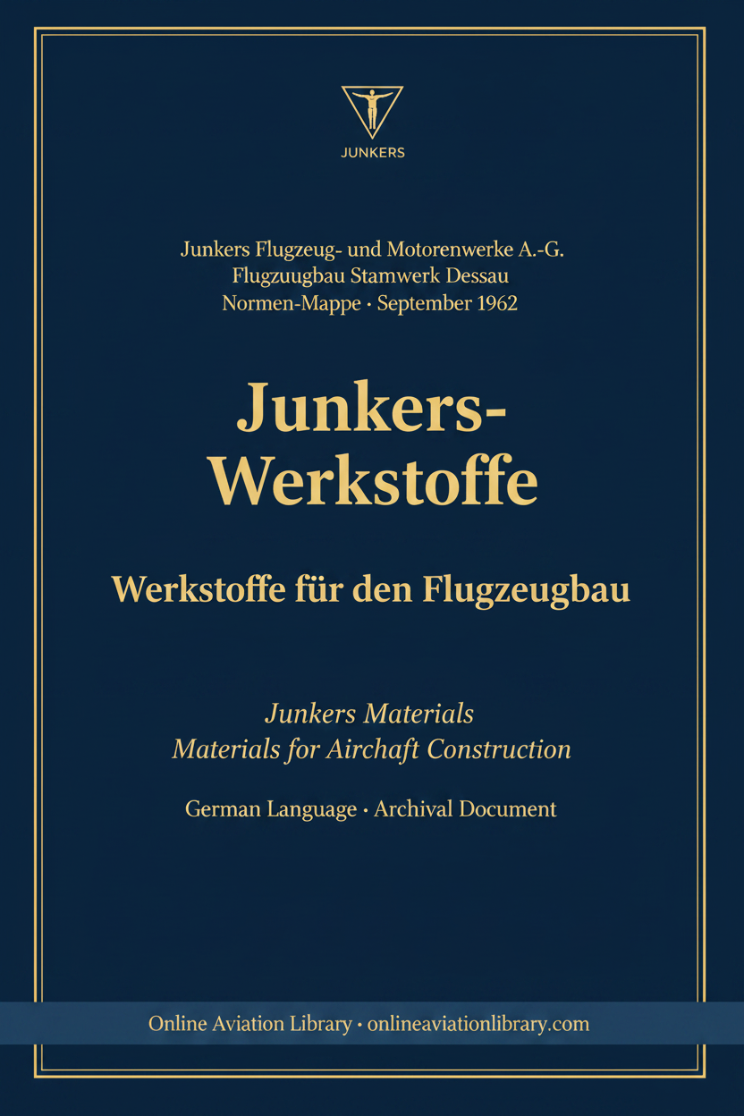 Junkers Materials — OAL Cover