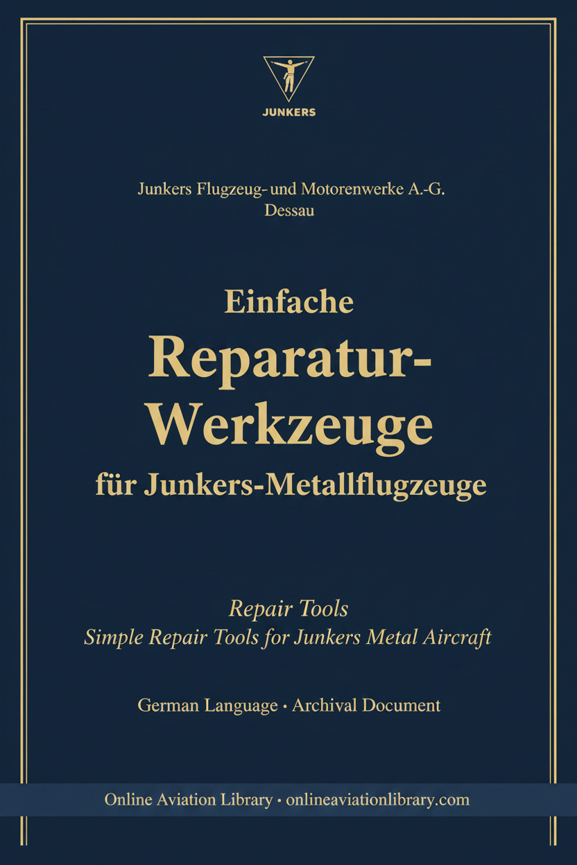 Junkers Repair Tools — OAL Cover
