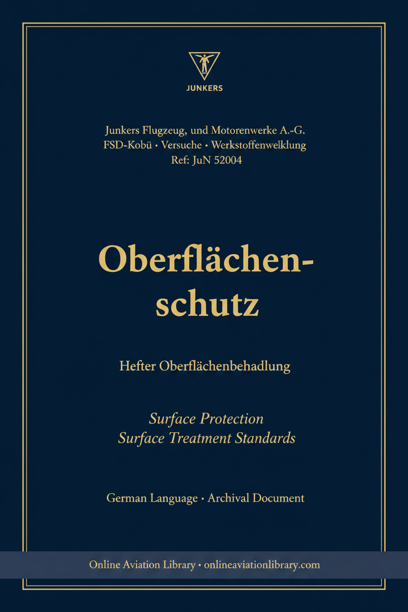 Junkers Surface Protection — OAL Cover