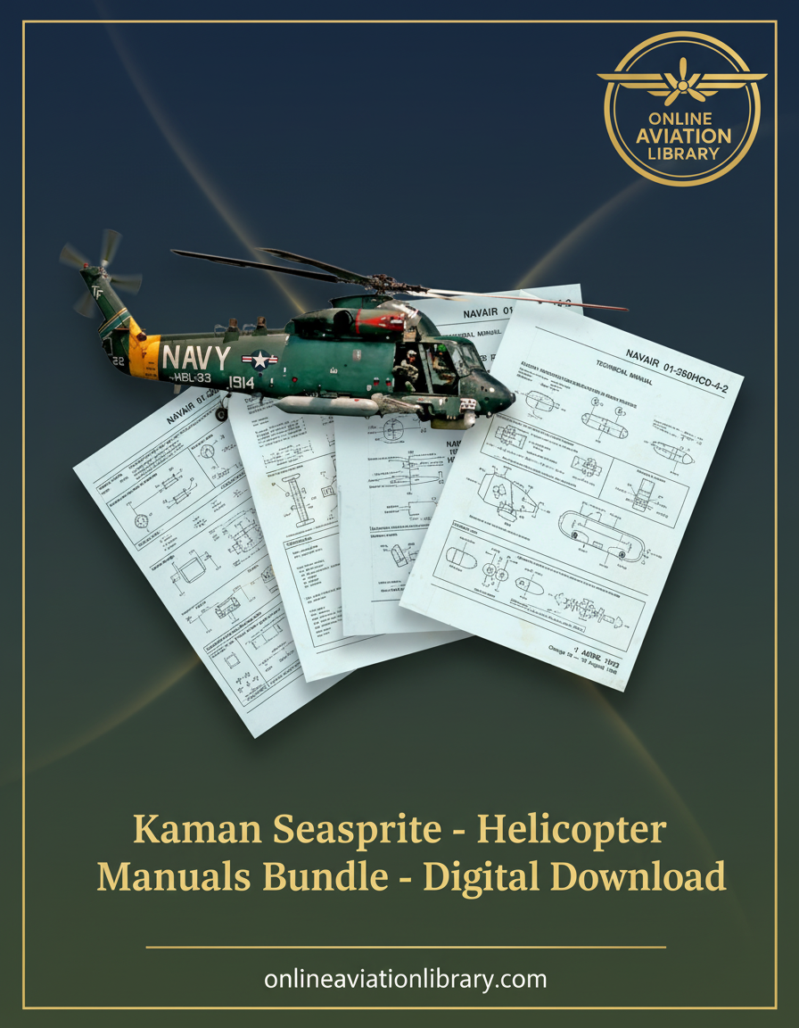 Kaman Seasprite Helicopter Manual Bundles Banner