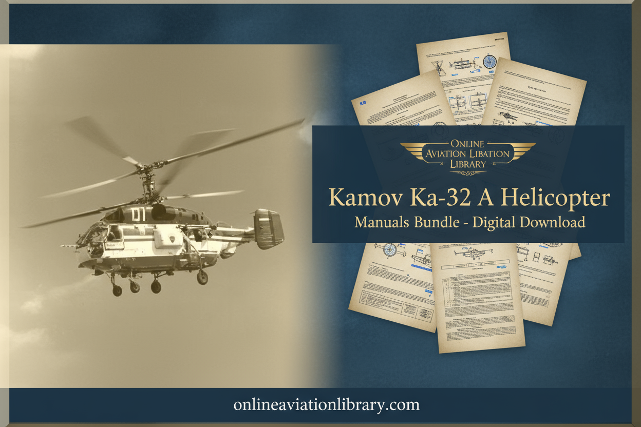 Kamov Ka-32 A Helicopter Manuals Bundle Banner