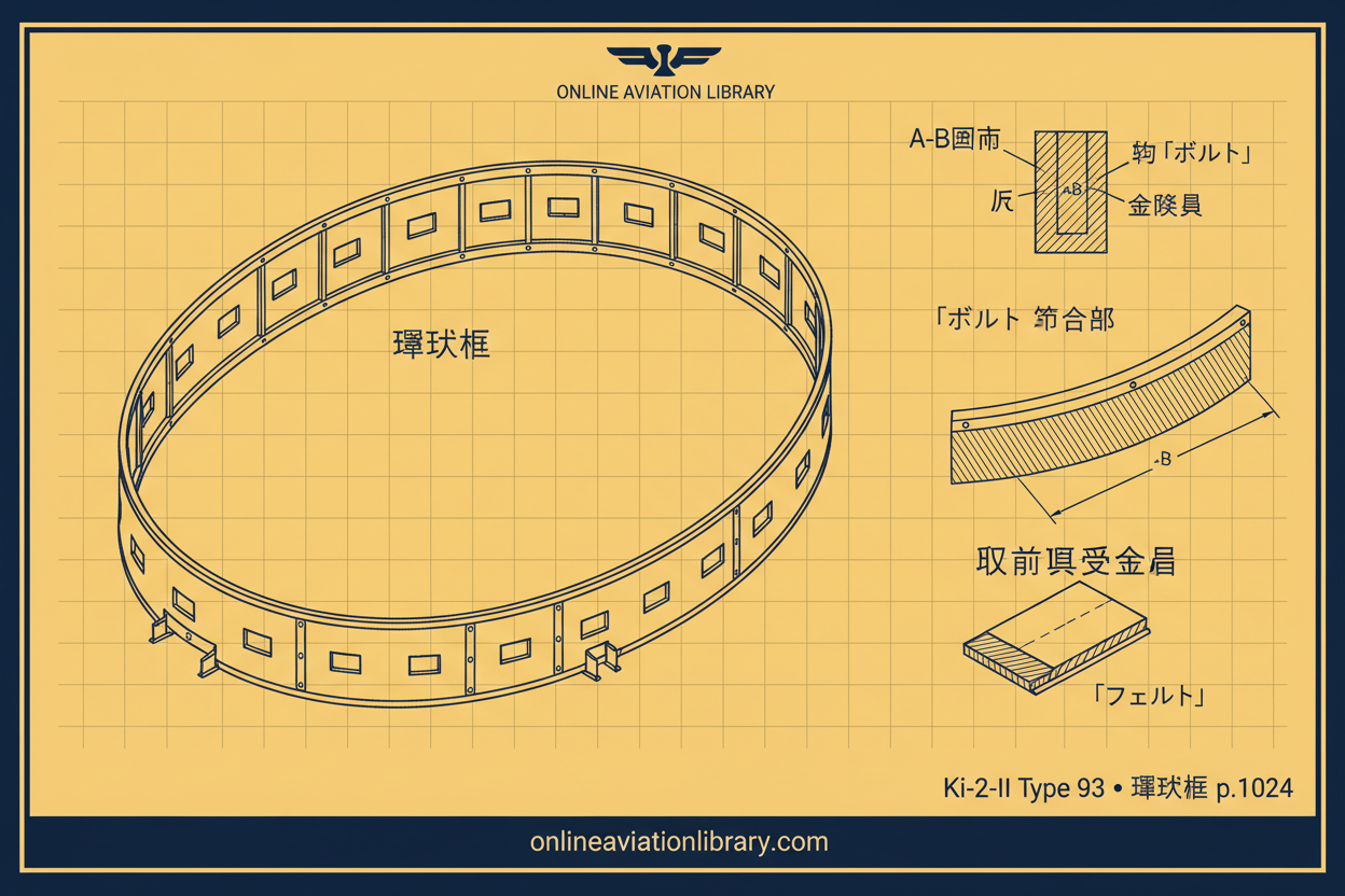 Ki-2 Louise — Gold — Fuselage Ring Frame