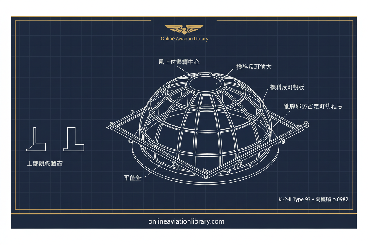 Ki-2 Louise — Navy Blueprint — Glazed Nose Dome