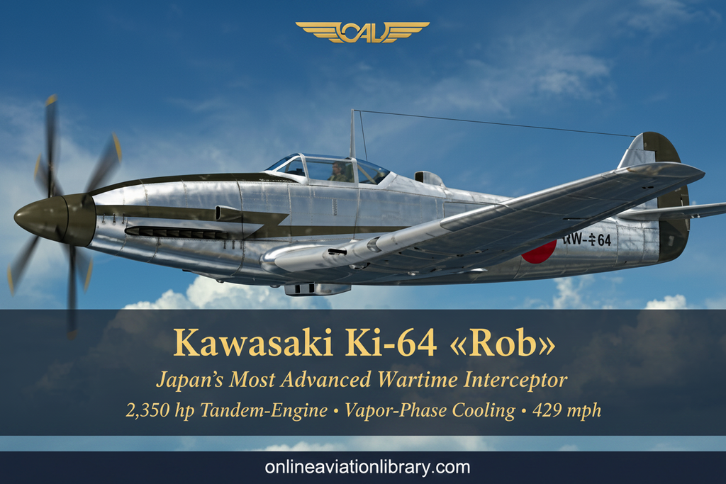 Ki-64 Banner 1 — In Flight Render