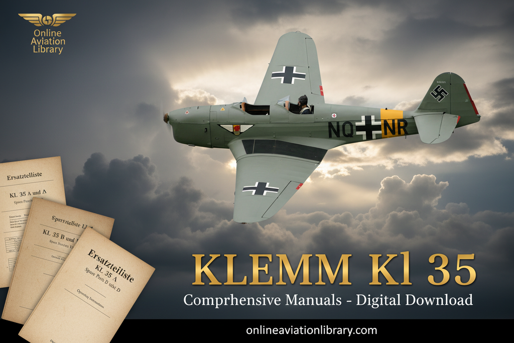 Klemm Kl 35 LB4 Banner - Military